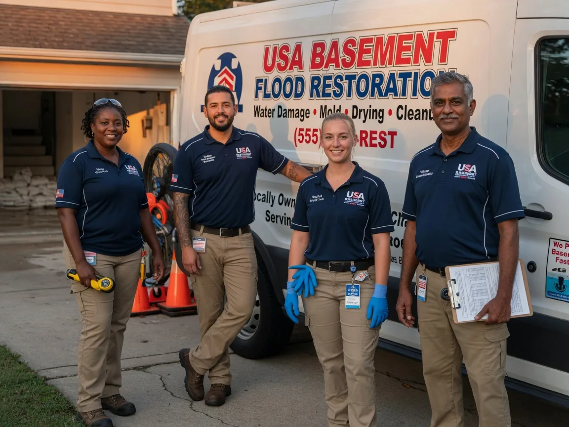 Basement Flood Cleanup company in Stendal, IN