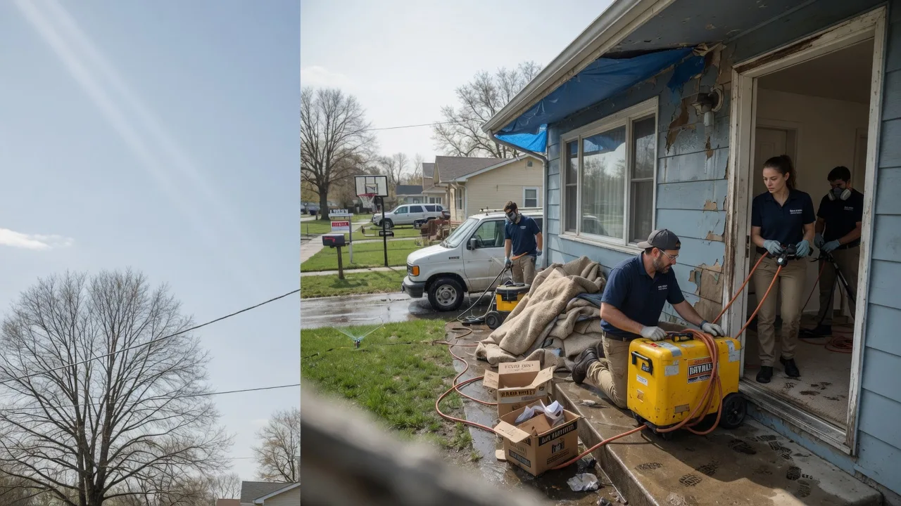 Basement Flood Cleanup in Stendal, IN near me